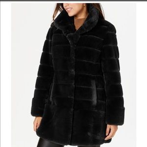 Jones New York Faux Fur Coat